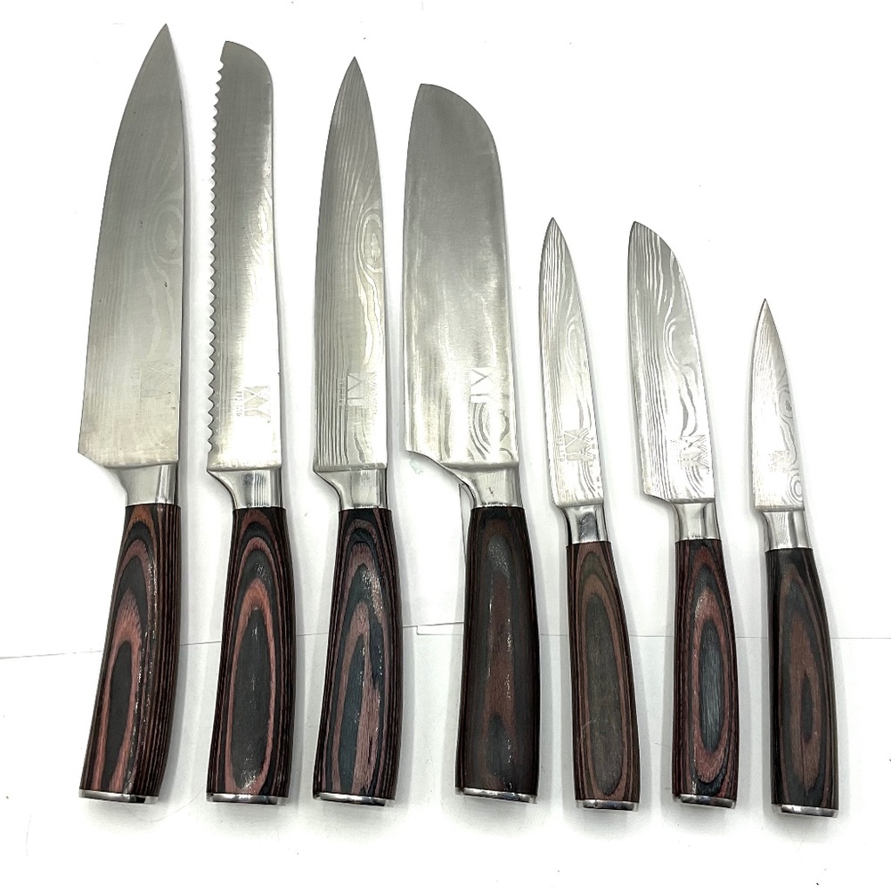 XYJ Knife Set 7 pieces